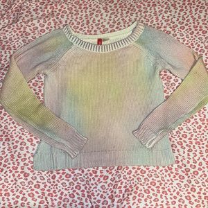 Pastel crop top sweater💖